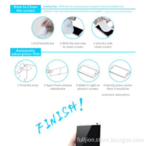 Slim Tempered-glass Screen Protector for MOTO G, 9H Hardness, with Rounded Edges 0.2mm